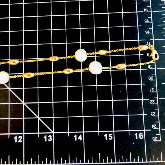 Vintage Rhinestone Pearl Bracelet Necklace Lot - Picture 9 of 16